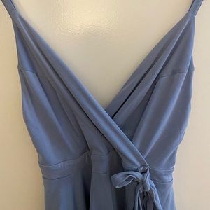 Women's Outfitters Kimchi Blue Light Blue Wrap Romper Size Small.